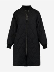 Haily´s Černý prošívaný zimní kabát Hailys Milla M
