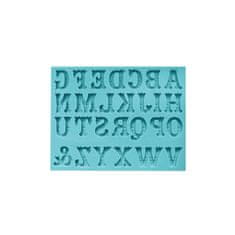 Silikonová formička abeceda Western 