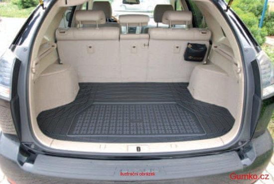 Gumárny Zubří Gumový koberec do kufru Toyota AURIS