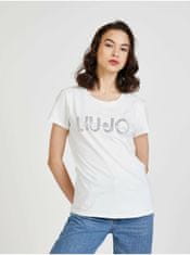 Liu Jo Bílé dámské tričko Liu Jo S