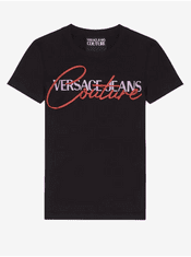 Versace Jeans Černé dámské tričko Versace Jeans Couture S