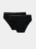 Dorina Sada dvou černých menstruačních kalhotek DORINA 46