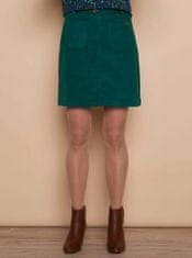 Tranquillo Zelená manšestrová sukně Tranquillo XL
