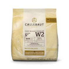 Callebaut Čokoláda bílá W2 0,4kg 