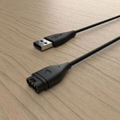Nabíjecí USB kabel pro Garmin Vivoactive 4S a ostatní smartwatch Garmin FIXDW-796, černý