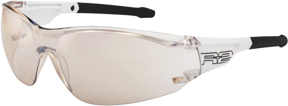 Levně R2 sportovní brýle ALLIGATOR, bílé-černé