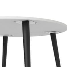 FALCO jídelní stůl retro 386 bílá/černá
