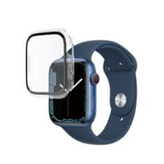 FIXED Ochranné pouzdro Pure s temperovaným sklem pro Apple Watch 41 mm FIXPUW-817, čiré