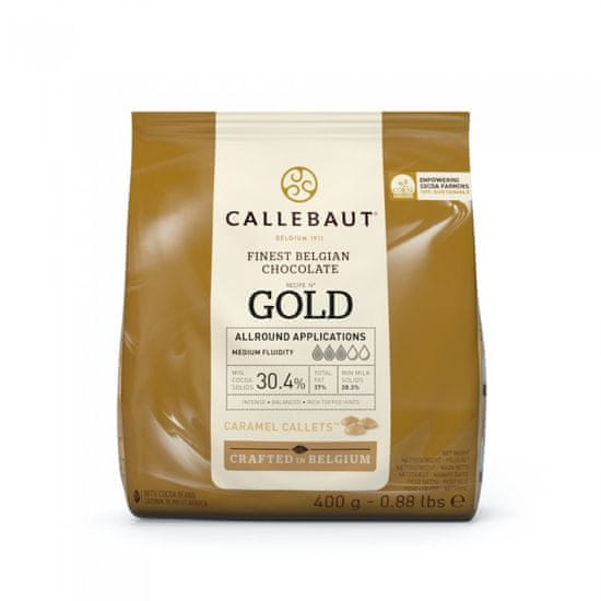 Callebaut Čokoláda gold 0,4kg