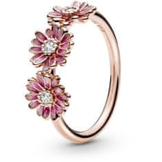 Pandora Bronzový prsten Růžové sedmikrásky 188792C01 (Obvod 52 mm)