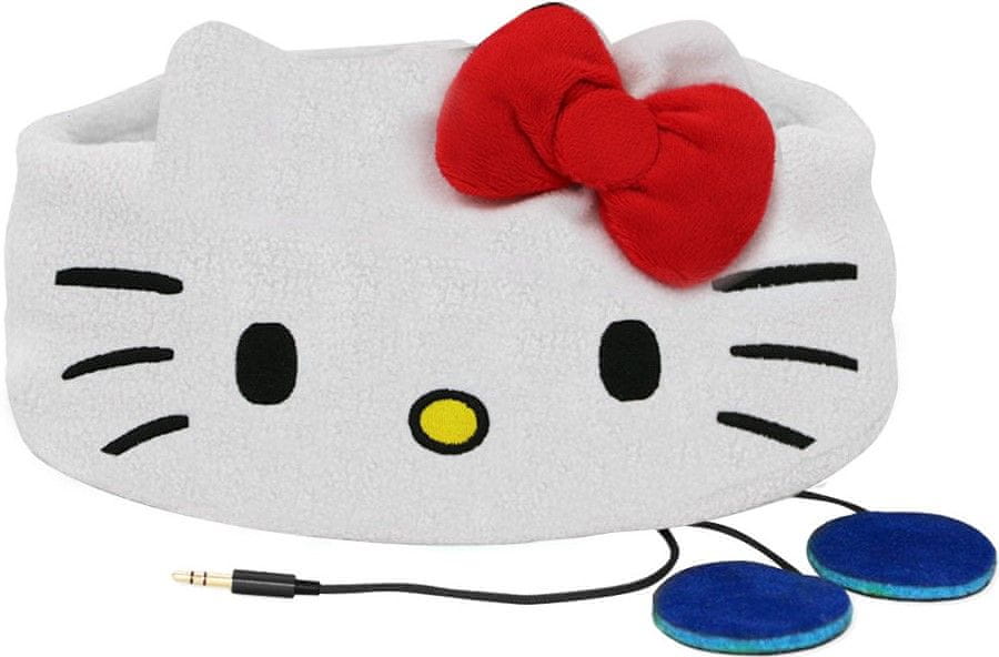 Levně OTL Technologies Hello Kitty dětská čelenka se sluchátky
