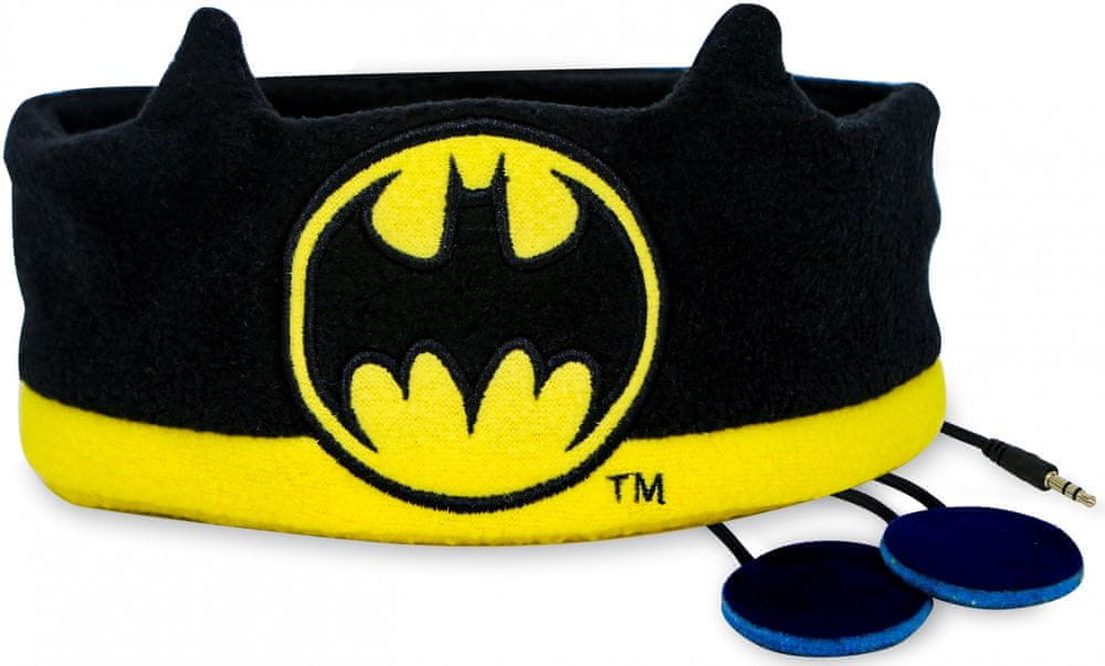 OTL Technologies Batman dětská čelenka se sluchátky