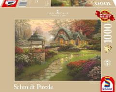 Schmidt Puzzle Domek u studny přání 1000 dílků