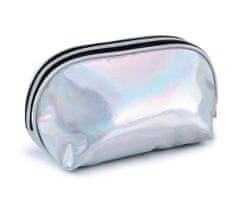 Kraftika 1ks tříbrná holografické pouzdro / kosmetická taška