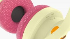 OTL Technologies Animal Crossing Isabelle Pink and Cream dětská interaktivní sluchátka