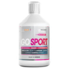 KolagenDrink Go Sport aminokyseliny a vitamíny pro zvýšení výkonu 500 ml