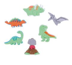 PME Cukrová dekorace na dort dinosaři - 6ks, 7,5g 