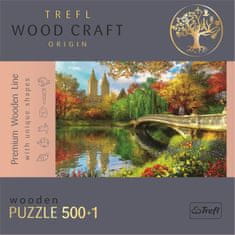 Trefl Wood Craft Origin puzzle Central Park, Manhattan, New York 501 dílků