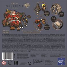 Trefl Wood Craft Origin puzzle Vánoční večer 501 dílků
