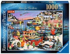 Ravensburger Puzzle Na Vánoce doma 1000 dílků
