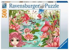 Ravensburger Puzzle Minuin sen o rybníku 500 dílků