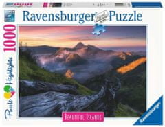Ravensburger Puzzle Nádherné ostrovy: Hora Bromo, Jáva 1000 dílků