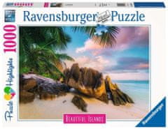 Ravensburger Puzzle Nádherné ostrovy: Seychely 1000 dílků