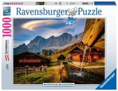 Ravensburger Puzzle Neustattalm am Dachstein, Rakousko 1000 dílků