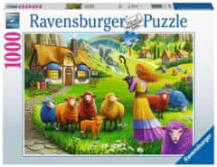Ravensburger Puzzle Obchod s vlnou Šťastná ovečka 1000 dílků