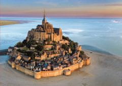 Educa Puzzle Mont Saint Michel ze vzduchu 1000 dílků