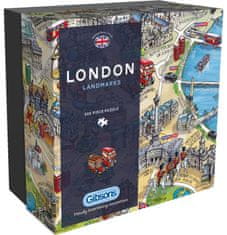 Gibsons Puzzle Londýnské památky 500 dílků