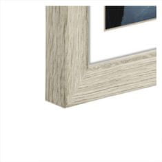Hama rámeček dřevěný OSLO, šedá borovice, 40x50 cm
