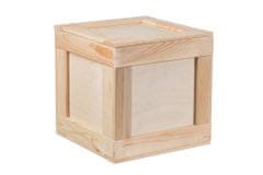 Čisté dřevo Dřevěný box 30 x 30 cm