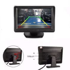 motoLEDy Monitor, Zobrazení zadní kamery