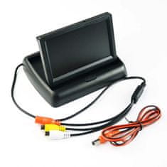 motoLEDy Monitor, displej zadní kamery skládací