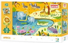Dodo Toys Puzzle Safari 18 dílků
