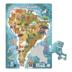 Dodo Toys Puzzle Zvířata Jižní Ameriky 53 dílků