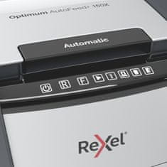 Skartovačka Rexel Optimum AutoFeed 150X s křížovým řezem