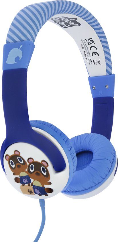 Levně OTL Technologies Animal Crossing Tommy & Timmy dětská sluchátka