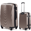 Cestovní kufr W34 s rozšířením,bronzový,66L,střední . 66x43x27