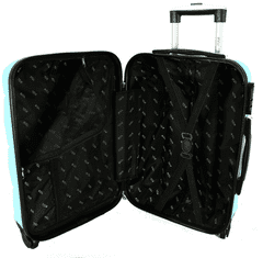 RGL  Cestovní kufr skořepinový R720,palubní,světle zelený,35L,55x39x20
