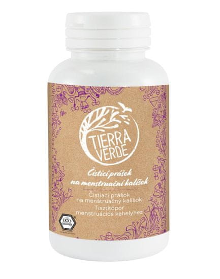 Tierra Verde Tierra Verde – Čisticí prášek na menstruační kalíšek 200 g
