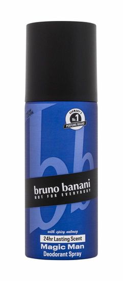 Bruno Banani 150ml magic man with spicy nutmeg, deodorant
