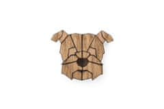 BeWooden Dřevěná brož ve tvaru psa Heřman Brooch