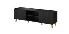 Homlando TV stolek Pafos 150 cm černý mat