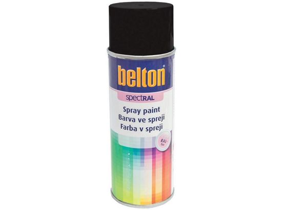 Belton barva ve spreji BELTON RAL 9005, 400ml ČER