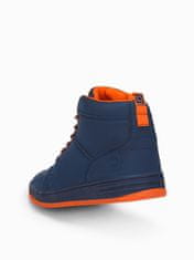 OMBRE Pánské sneakers boty T311 - námořnická modrá - 41