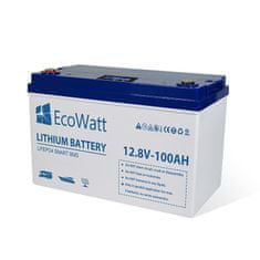 ECOWATT | EcoWatt LiFePO4 BMS 12,8V/100Ah 1280Wh ECO-12-100