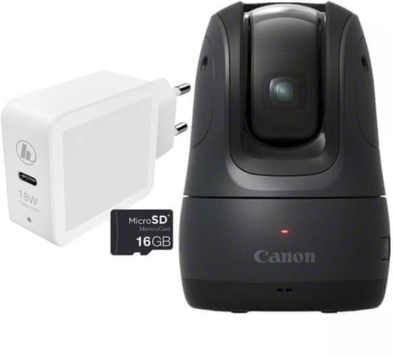 Canon PowerShot PX Essential Kit, černá (5592C002)