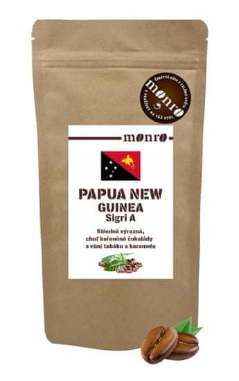 Káva Monro Papua New Guinea Sigri A zrnková káva 100% Arabica